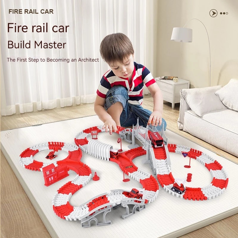 Kids Toys Supplier - مسار محرك الحريق تجميع هندسة السيارات