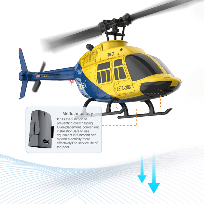 A60 RC هليكوبتر 2.4G 6-Aixs جي - مراجعة Kids Toys Helicopter وسعره