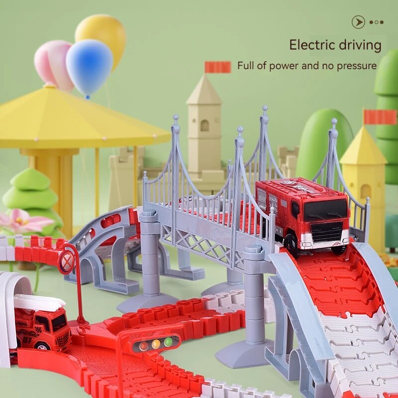 مسار محرك الحريق تجميع هندسة ا - مراجعة Kids Toys Supplier وسعره