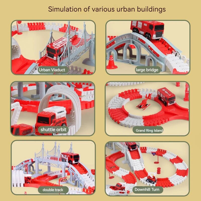 مسار محرك الحريق تجميع هندسة ا - مراجعة Kids Toys Supplier وسعره