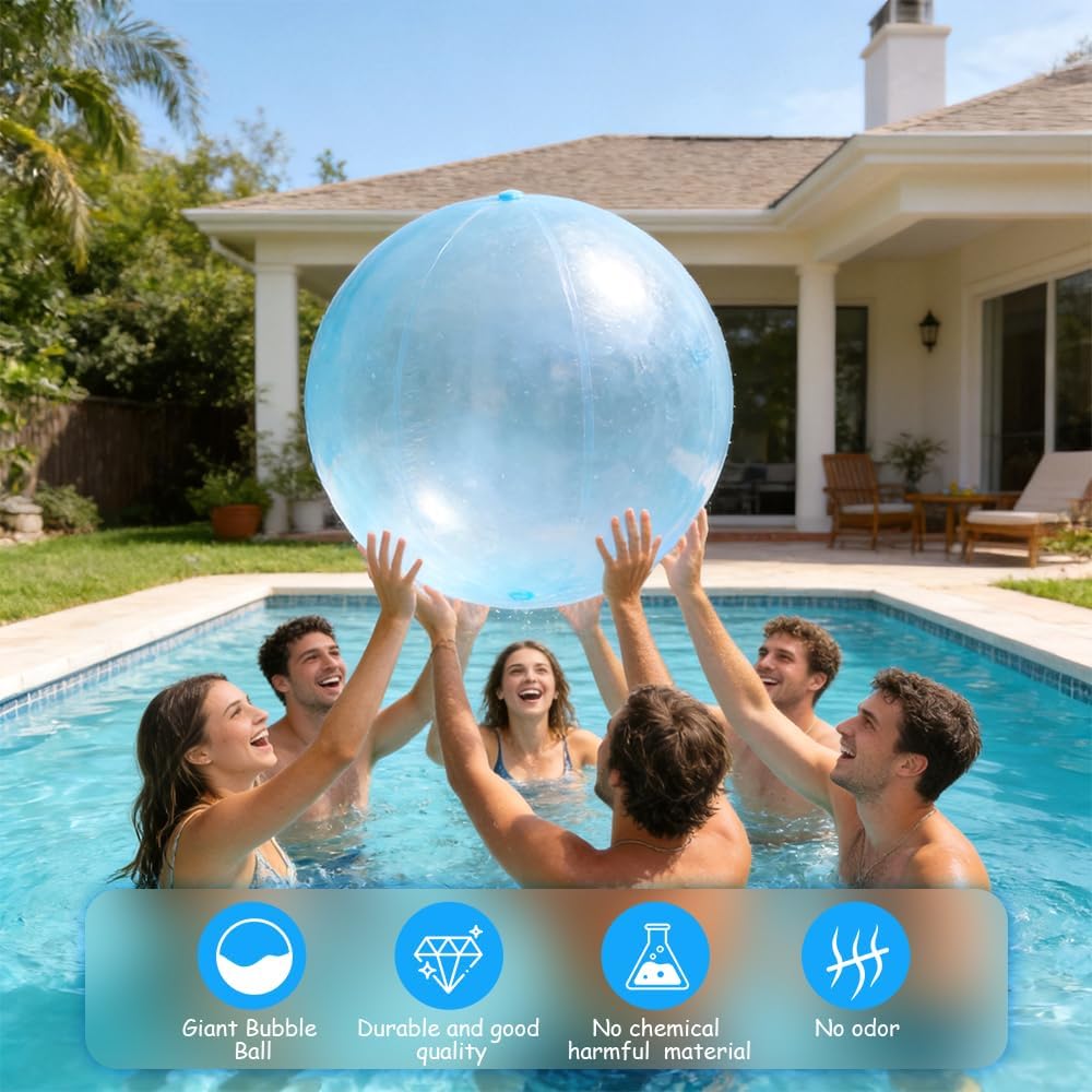 كرة فقاعية بطول 70 سم، بالون ع - مراجعة Bubble Machine Outdoor وسعره