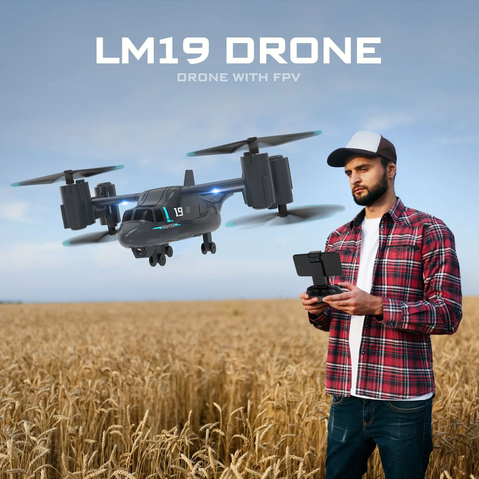 LM19 هليكوبتر تعمل بالتحكم عن  - مراجعة Kids Toys Helicopter وسعره