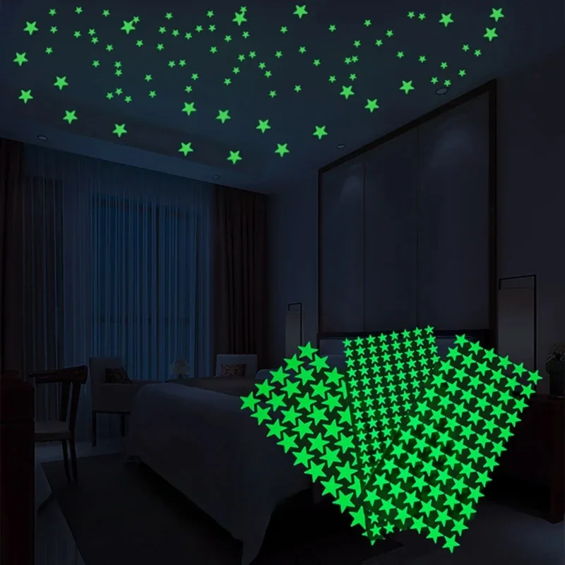 ملصقات جدار مضيئة لغرف الأطفال - مراجعة Glow In Dark Stars وسعره