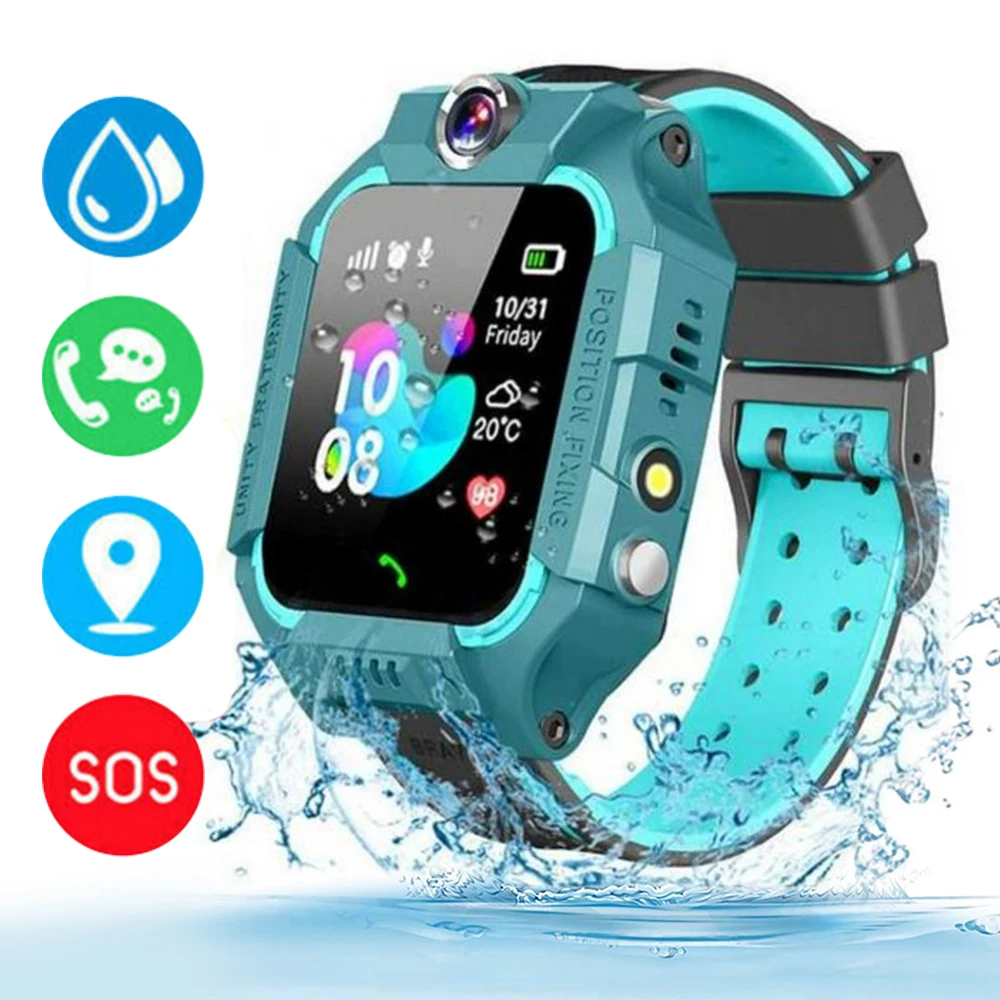 جديد أطفال 2G ساعة ذكية SOS LB - مراجعة Kids Toys Location وسعره