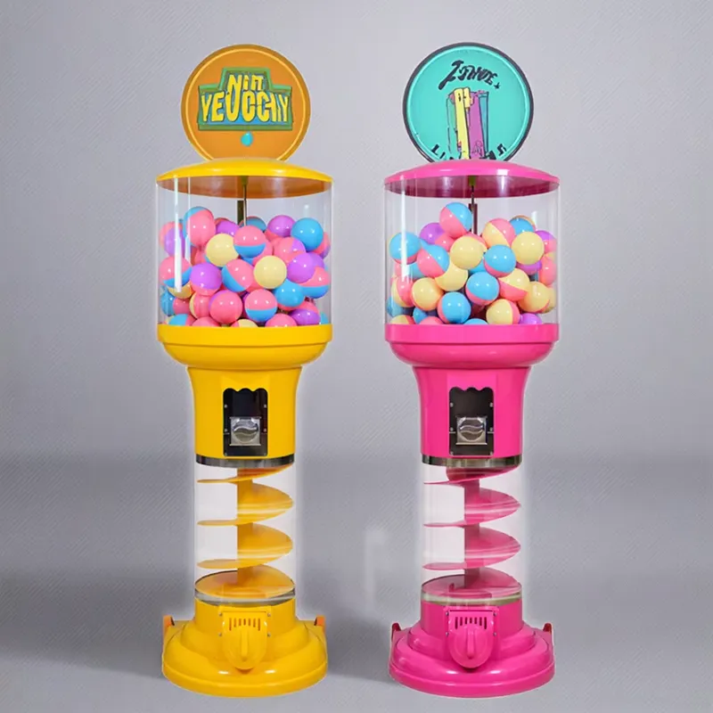 آلة بيع كبسولات الكرات البلاست - مراجعة Kids Toys Vending Machine وسعره