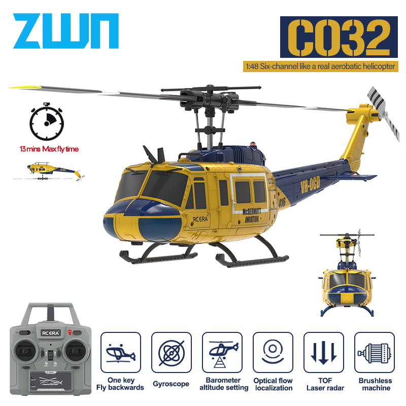 C032 RC هليكوبتر 2.4G 6-Aixs ج - مراجعة Kids Toys Helicopter وسعره