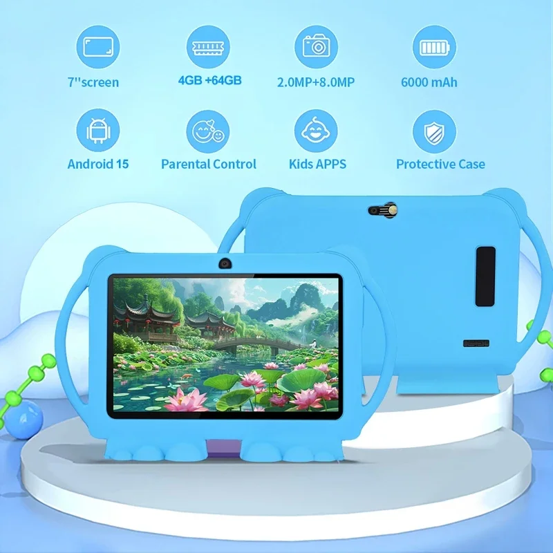 جهاز لوحي للأطفال بشاشة 7 بوصة - مراجعة Learning Tablet Kids وسعره