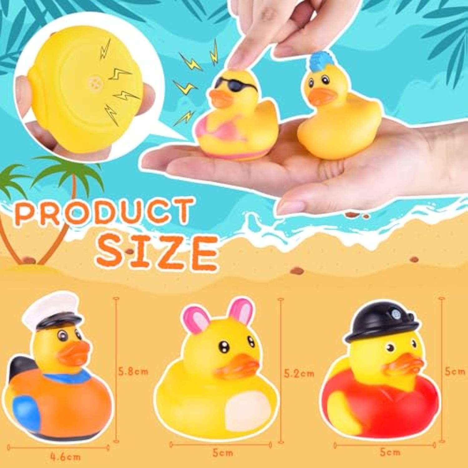 البط المطاطي بكميات كبيرة، الب - مراجعة Rubber Duck Bath وسعره
