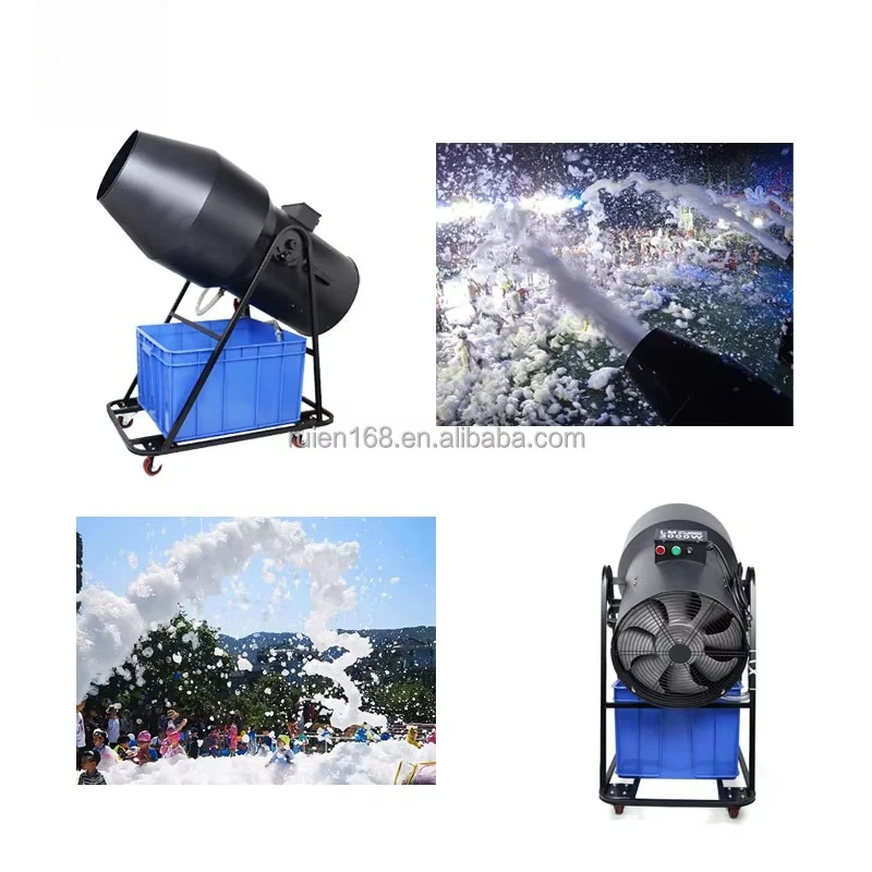 آلة رش الرغوة للحفلات بقوة 300 - مراجعة Bubble Machine Outdoor وسعره