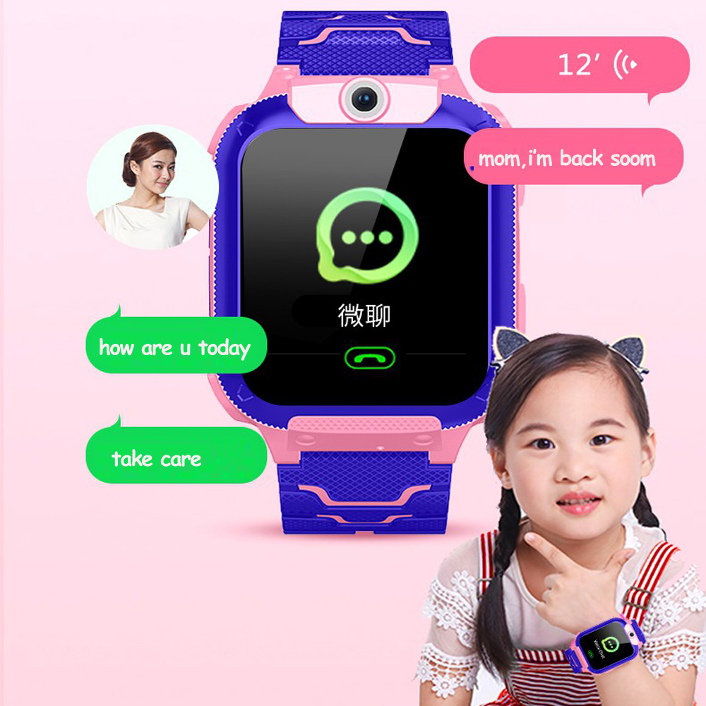 أطفال ساعة هاتف ذكي 2G SOS دعو - مراجعة Kids Toys Location وسعره