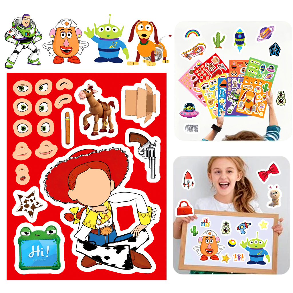 8/16 ورقة ملصقات كرتونية لصنع  - مراجعة Kids & Toys Expo Saudi Arabia وسعره