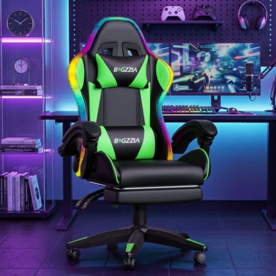 كرسي ألعاب RGB مع مسند للقدمين - مراجعة Kids & Toys Expo Saudi Arabia وسعره