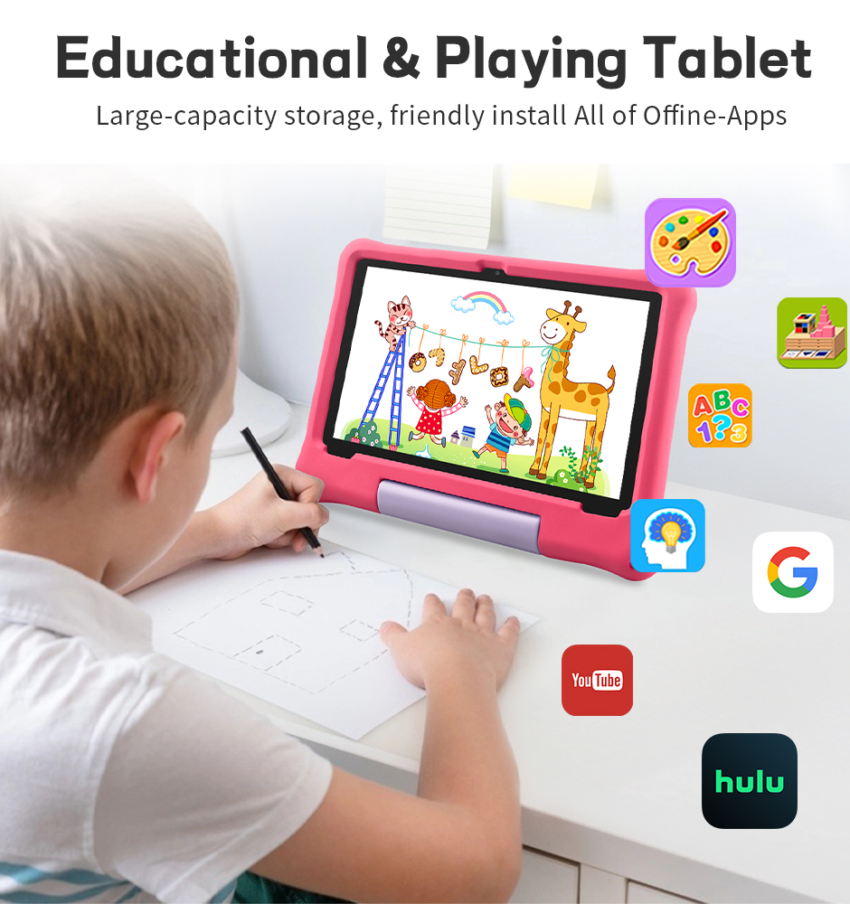 جهاز لوحي ANRY اقتصادي يعمل بن - مراجعة Learning Tablet Kids وسعره