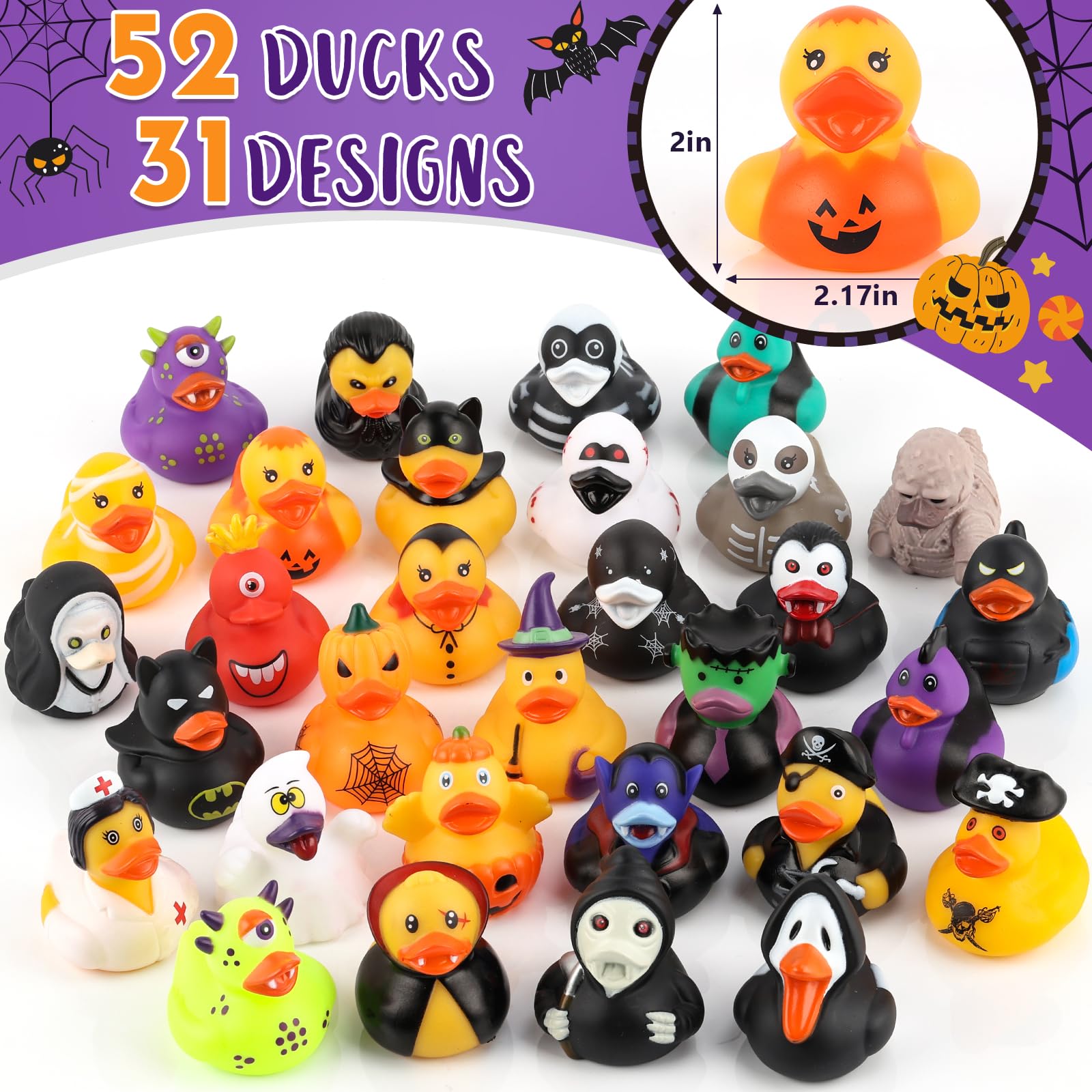 قطعة واحدة من بطات الهالوين ال - مراجعة Rubber Duck Bath وسعره