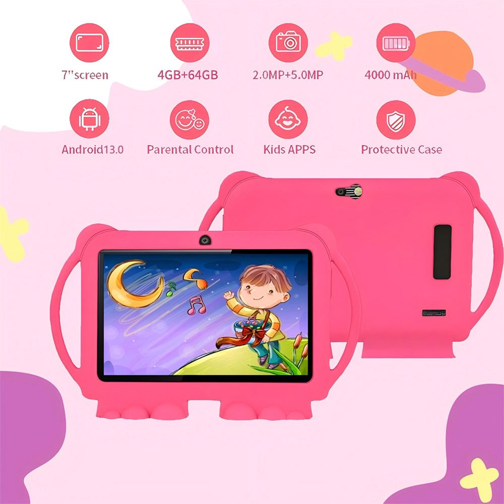 7 بوصة جديد أندرويد للأطفال أق - مراجعة Learning Tablet Kids وسعره