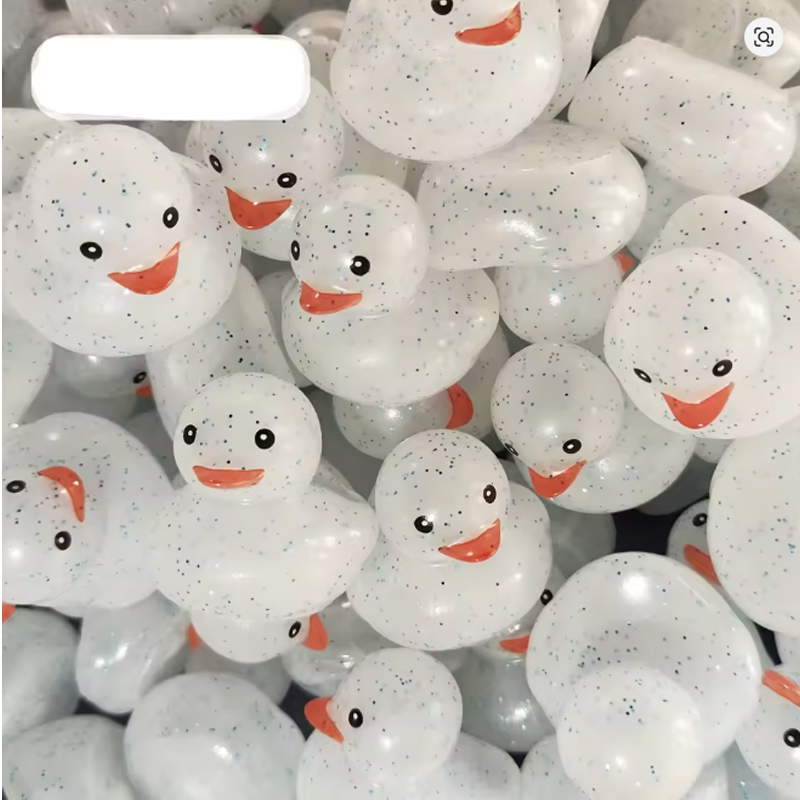 بطة مطاطية شفافة بحجم 30-300،  - مراجعة Rubber Duck Bath وسعره